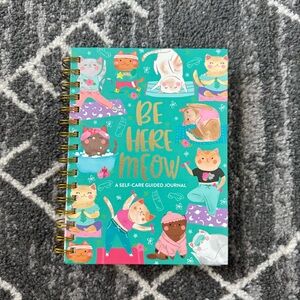 Be Here Meow Self-Care Guided Journal (never used)